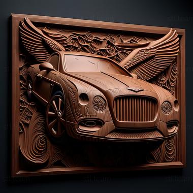 3D модель Bentley Flying Spur (STL)